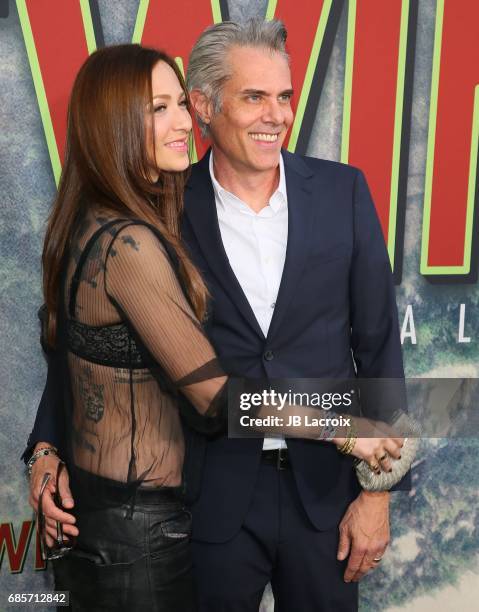 Dana Ashbrook attends the premiere of Showtime's 'Twin Peaks' at The Theatre at Ace Hotel on May 19, 2017 in Los Angeles, California.