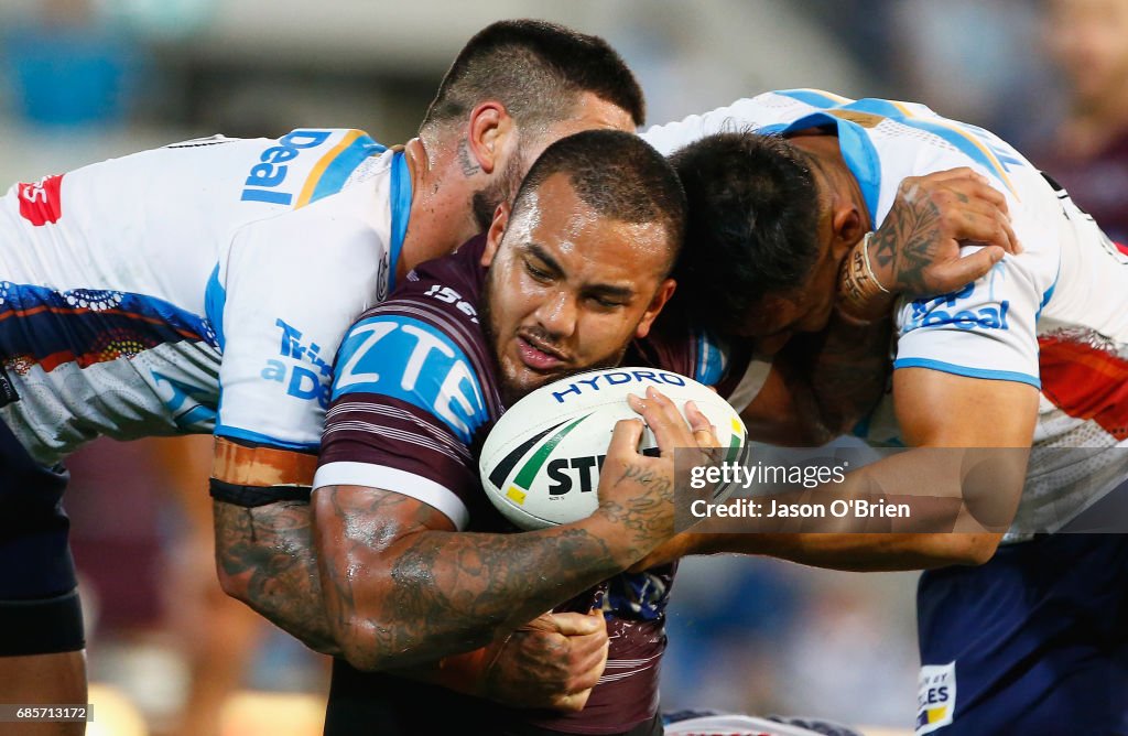 NRL Rd 11 - Titans v Sea Eagles