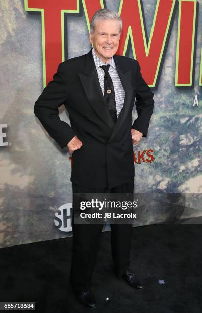 Don Murray attends the premiere of Showtime's 'Twin Peaks' at The Theatre at Ace Hotel on May 19, 2017 in Los Angeles, California.