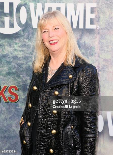 Candy Clark attends the premiere of Showtime's 'Twin Peaks' at The Theatre at Ace Hotel on May 19, 2017 in Los Angeles, California.