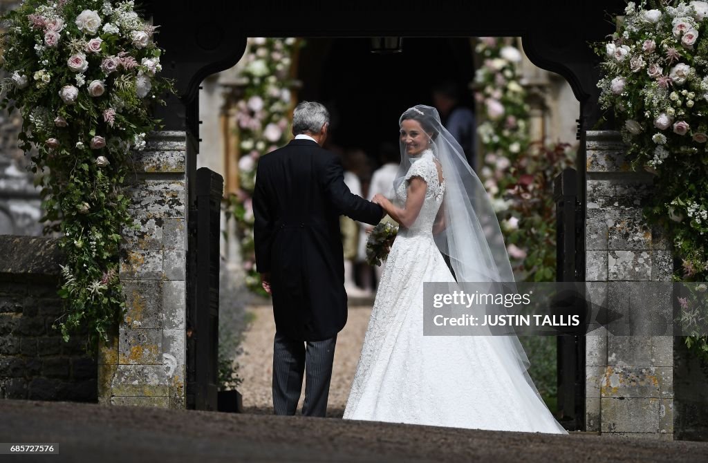 BRITAIN-ROYALS-PEOPLE-MIDDLETON-MARRIAGE