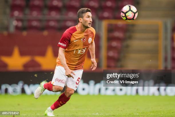 Sabri Sarioglu of Galatasarayduring the Turkish Spor Toto Super Lig football match between Galatasaray SK and Osmanlispor FK on May 19, 2017 at the...