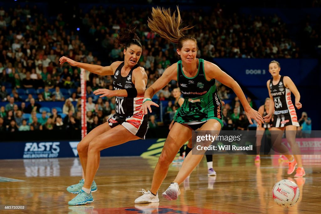 Super Netball Rd 13 - Fever v Magpies