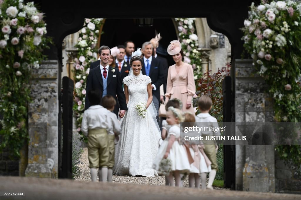 BRITAIN-ROYALS-PEOPLE-MIDDLETON-MARRIAGE