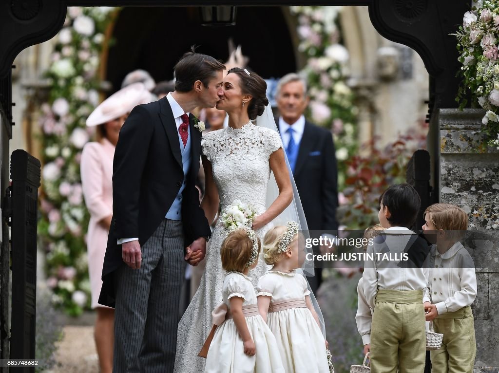 BRITAIN-ROYALS-PEOPLE-MIDDLETON-MARRIAGE