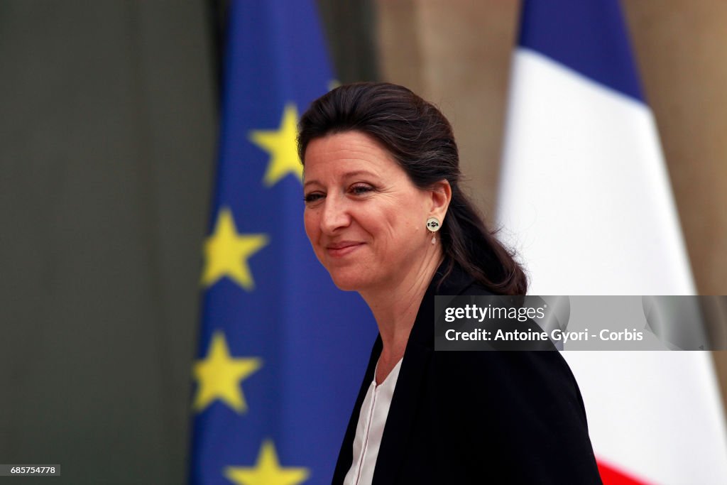 Emmanuel Macron's First Weekly Meeting At Elysee Palace