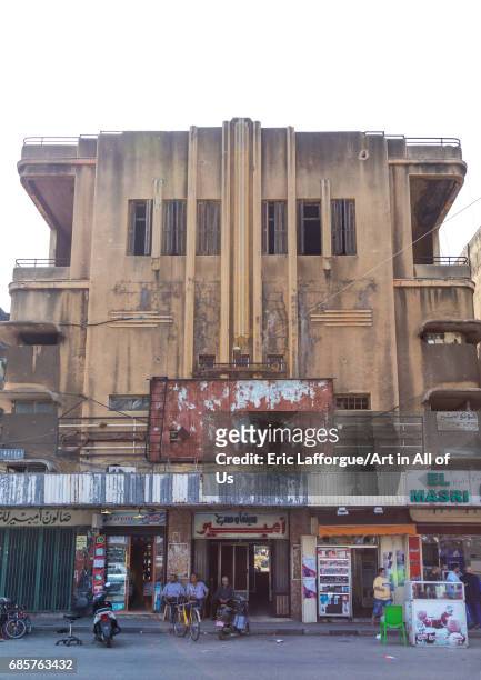 Old abandoned cinema, North Governorate, Tripoli, Lebanon on April 29, 2017 in Tripoli, Lebanon.