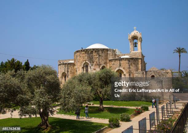 Church of st John the baptist, Mount Lebanon Governorate, Byblos, Lebanon on April 29, 2017 in Byblos, Lebanon.
