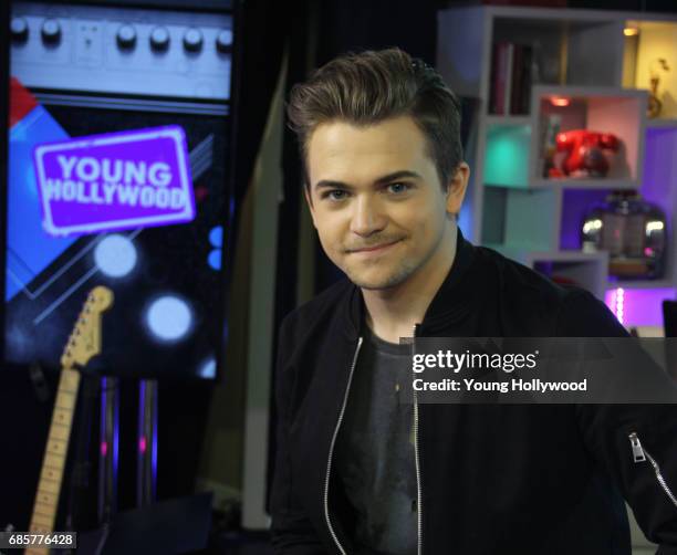 May 17: Hunter Hayes visits the Young Hollywood Studio on May 17, 2017 in Los Angeles, California.