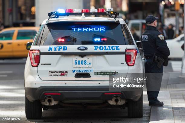 nypd - new york city police counterterrorism imagens e fotografias de stock