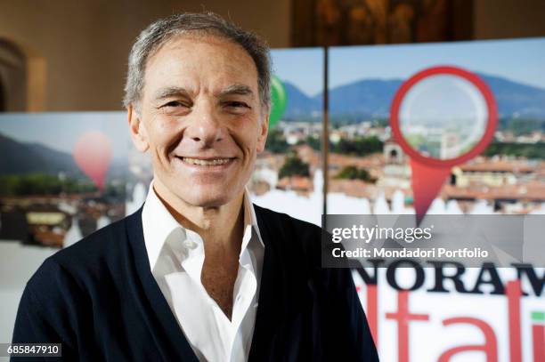 The entrepreneur Gianni Lettieri taking part in the meeting Faccia a Faccia sui problemi di Napoli held by Panorama d'Italia. Naples, Italy. 28th...