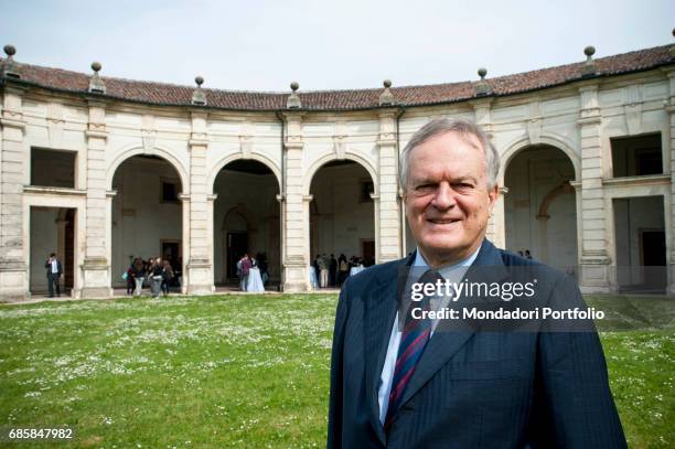 The Vice-President of Confindustria Stefano Dolcetta attending to the meeting: "Le strade della crescita: la forza dell__export, la flessibilit...