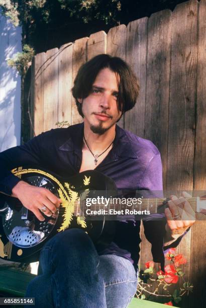 Chris Cornell photographed in Los Angeles, California on June 22, 1999.