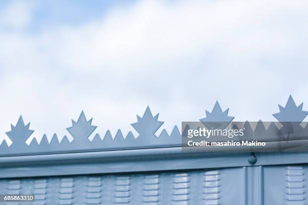 close-up of a fence - guards division stock pictures, royalty-free photos & images