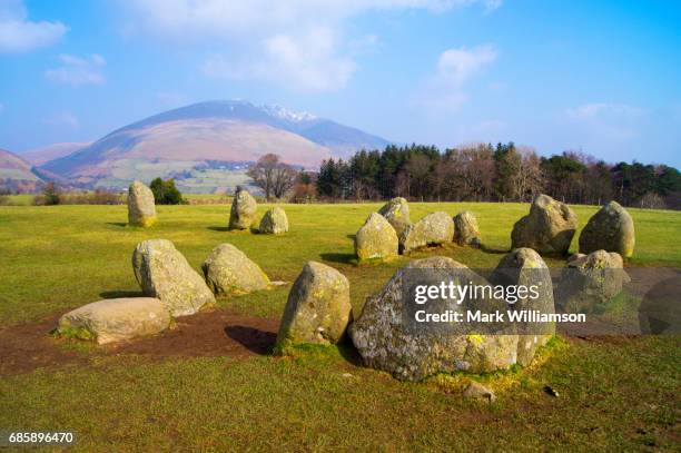 castlerigg and blencathra. - blencathra 個照片及圖片檔