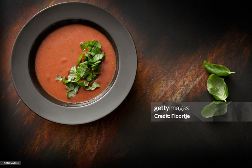 Soups: Tomato Soup Still Life