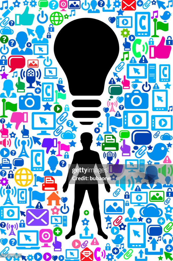 Technology Web Vector Background Pattern