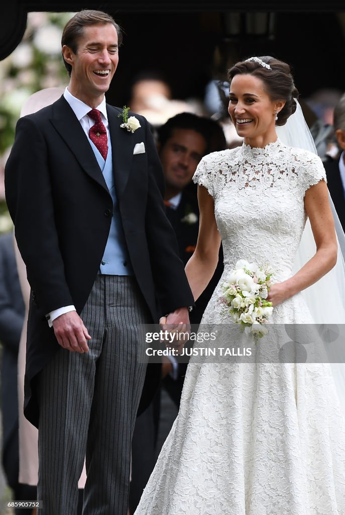 BRITAIN-ROYALS-PEOPLE-MIDDLETON-MARRIAGE
