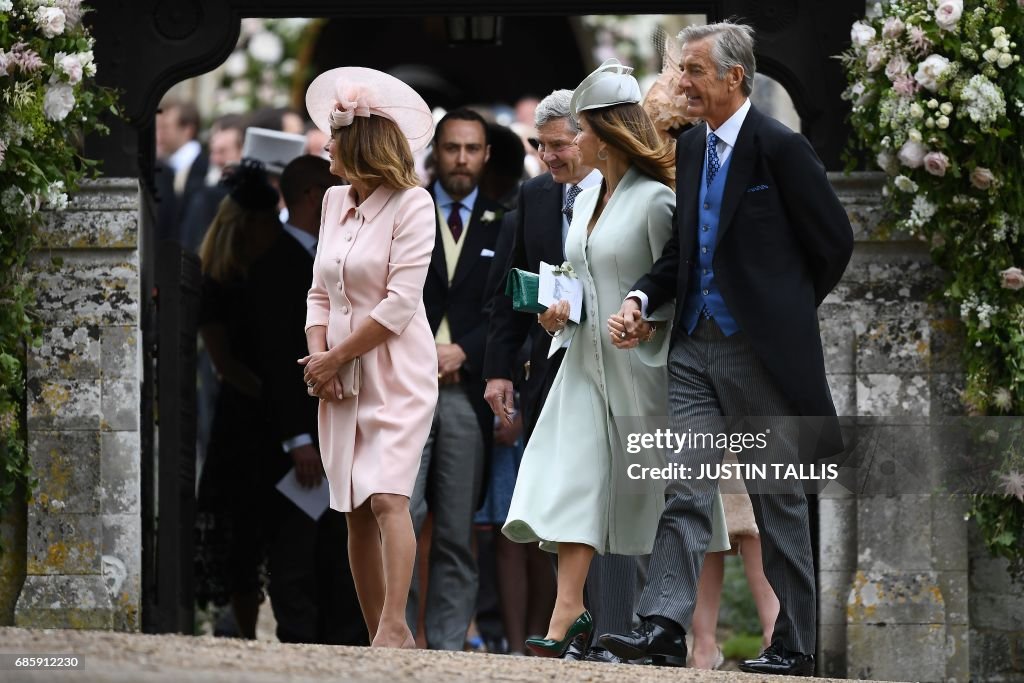BRITAIN-ROYALS-PEOPLE-MIDDLETON-MARRIAGE