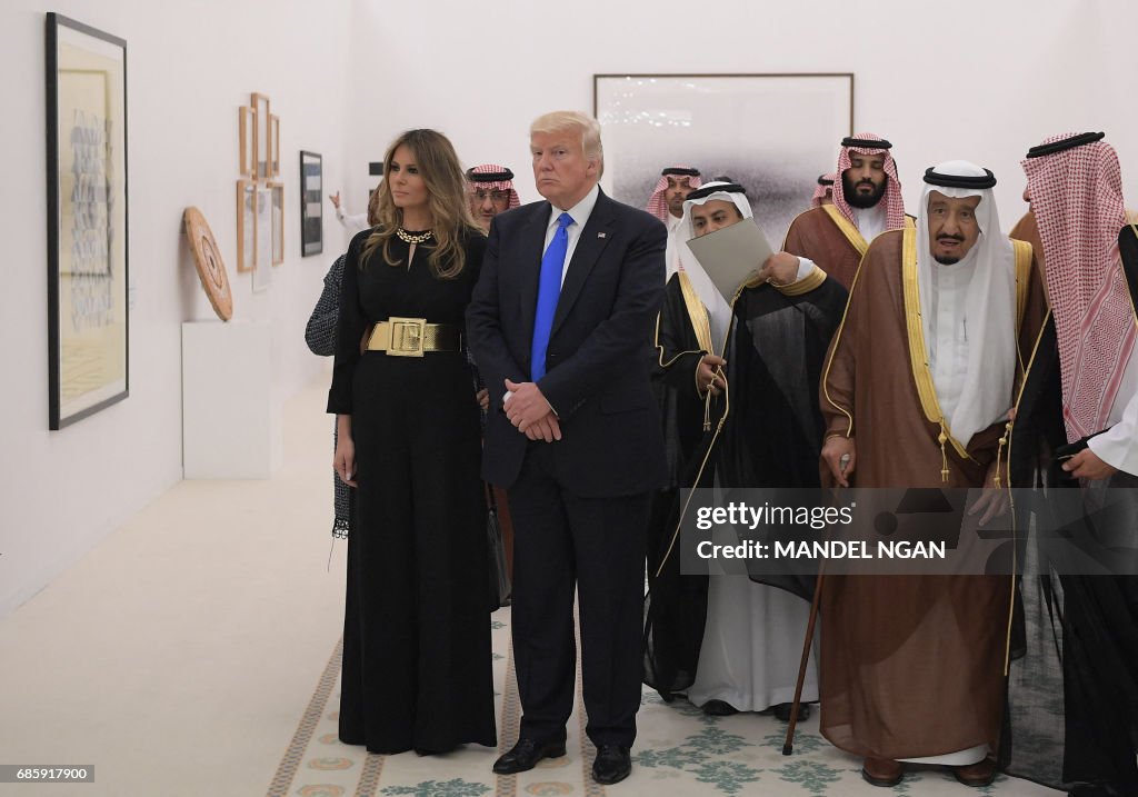 SAUDI-US-DIPLOMACY-TRUMP