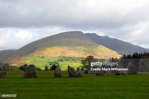 castlerigg and blencathra. - blencathra 個照片及圖片檔