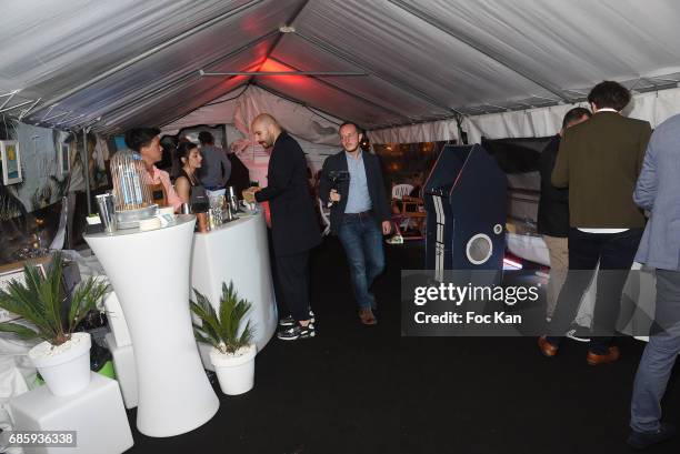 General view during the Technikart Boat Party during 70th annual Cannes Film Festival at Palais des Festivals on May 19, 2017 in Cannes, France.