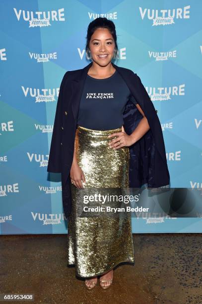 Actress Gina Rodriguez attends the Jane The Virgin panel discussion at the 2017 Vulture Festival at Milk Studios on May 20, 2017 in New York City.