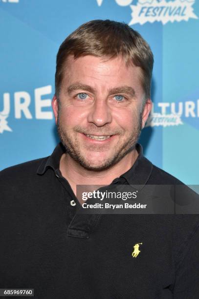 Actor Peter Billingsley attends Tim Ferriss and Vince Vaughn: In Conversation at the 2017 Vulture Festival at Milk Studios on May 20, 2017 in New...