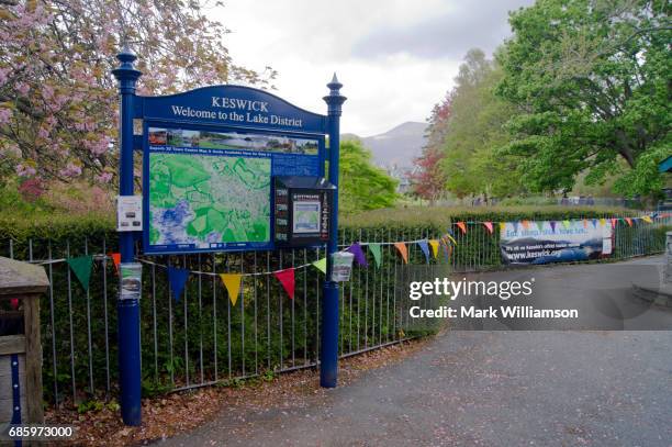 hope park, keswick. - keswick stock pictures, royalty-free photos & images