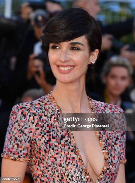 Actress Paz Vega attends the "120 Beats Per Minute " screening during the 70th annual Cannes Film Festival at Palais des Festivals on May 20, 2017 in...