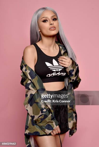 Influencer Isabel Bedoya attends Beautycon Festival NYC 2017 - Portraits at Brooklyn Cruise Terminal on May 20, 2017 in New York City.
