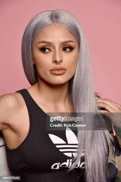 Influencer Isabel Bedoya attends Beautycon Festival NYC 2017 - Portraits at Brooklyn Cruise Terminal on May 20, 2017 in New York City.