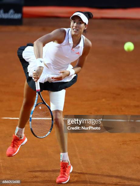 Tennis WTA Internazionali d'Italia BNL quarterfinals Garbine Muguruza at Foro Italico in Rome, Italy on May 19, 2017.