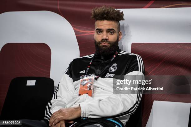 Jeffery Taylor, #44 of Real Madrid in action during the 2017 Turkish Airlines EuroLeague Final Four Real Madrid Practice at Sinan Erdem Dome on May...