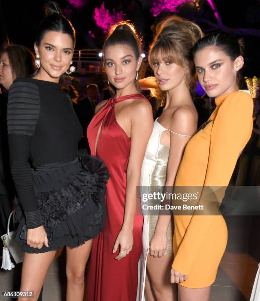 Kendall Jenner, Camila Morrone, Daniela Lopez Osorio and Sara Sampaio attend the Vanity Fair and Chopard Party celebrating the Cannes Film Festival...