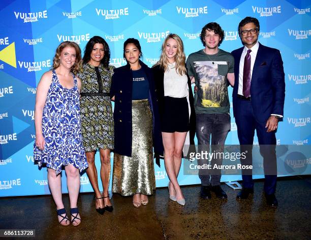 Jennie Snyder Urman, Andrea Navedo, Gina Rodriguez, Yael Grobglas and Jaime Camil attend the "Jane The Virgin" Screening during the Vulture Festival...