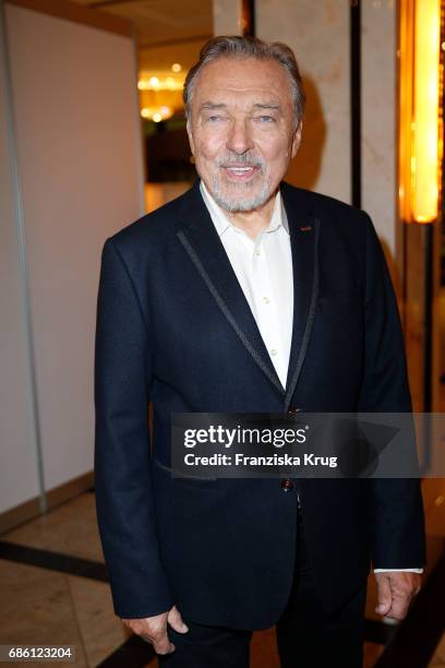 Karel Gott attends after the tv show 'Willkommen bei Carmen Nebel' at Velodrom on May 20, 2017 in Berlin, Germany.