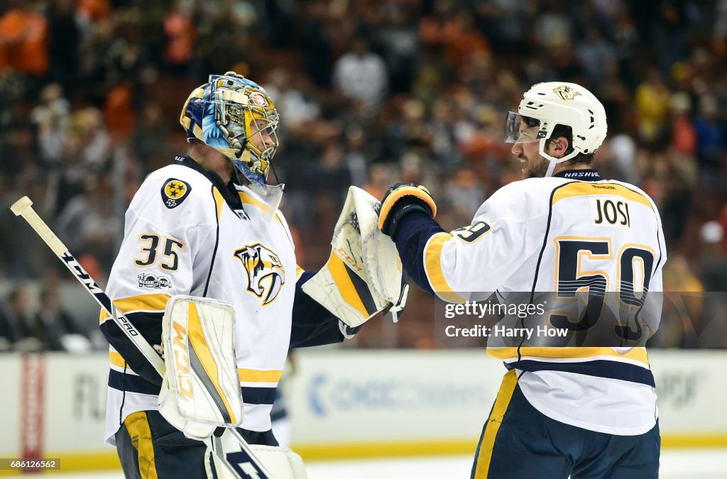 Nashville Predators v Anaheim Ducks - Game Five