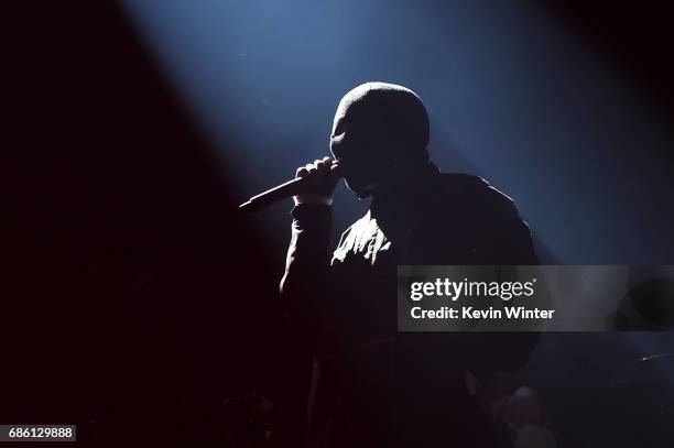 Tyler Joseph of Twenty One Pilots performs at the Hangout Stage during 2017 Hangout Music Festival on May 20, 2017 in Gulf Shores, Alabama.