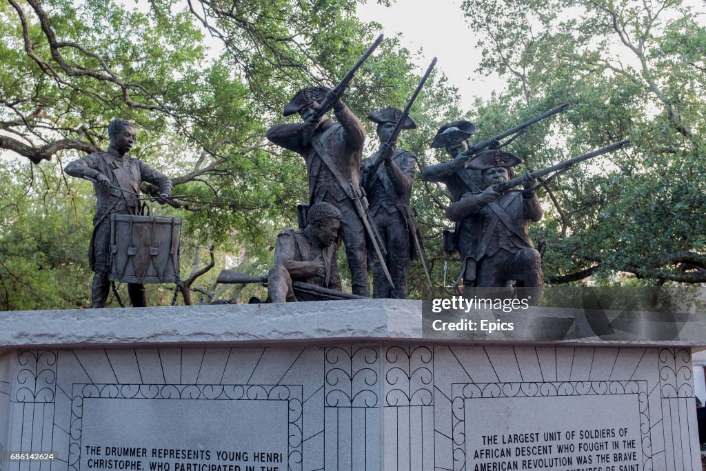 Memorial To Haitian Fighters