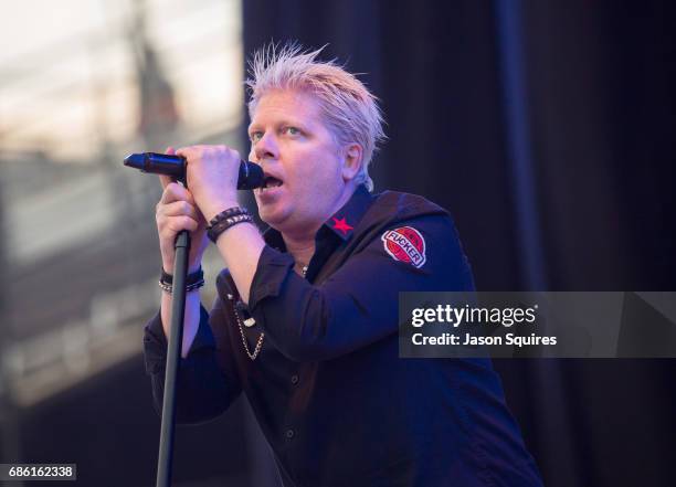 Singer Dexter Holland of The Offspring performs at MAPFRE Stadium on May 20, 2017 in Columbus, Ohio.