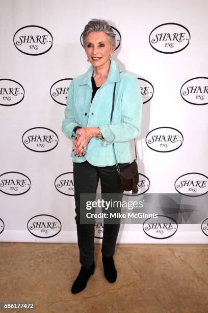 Beverly Sassoon poses for a photo before the 64th Annual Boomtown 2017 Gala "Let's Dance" at The Beverly Hilton Hotel on May 20, 2017 in Beverly...