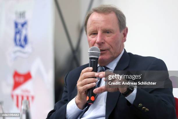 Berti Vogts during the awarding ceremony of Hermann-Neuberger-Award on May 19, 2017 in Saarbruecken, Germany.