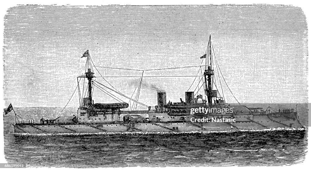 Modern chestnut tower ship