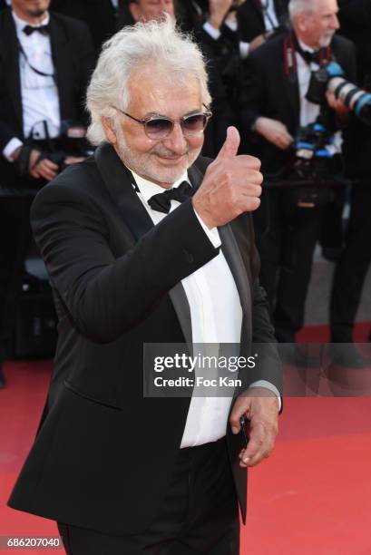 Franck Provost attends the'120 Beats Per Minute ' screening during the 70th annual Cannes Film Festival at Palais des Festivals on May 20, 2017 in...