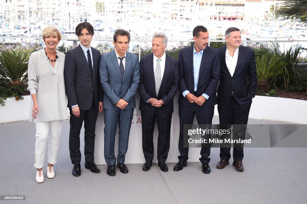 "The Meyerowitz Stories" Photocall - The 70th Annual Cannes Film Festival