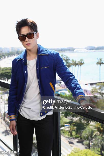 Actor Yang Yang attends Kering Talks Women In Motion At The 70th Cannes Film Festival at Hotel Majestic on May 21, 2017 in Cannes, France.