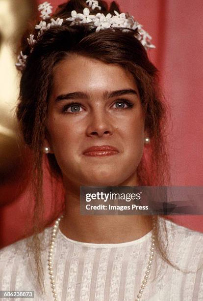 Brooke Shields attends the 51st Academy Awards circa 1979 in Los Angeles, California.