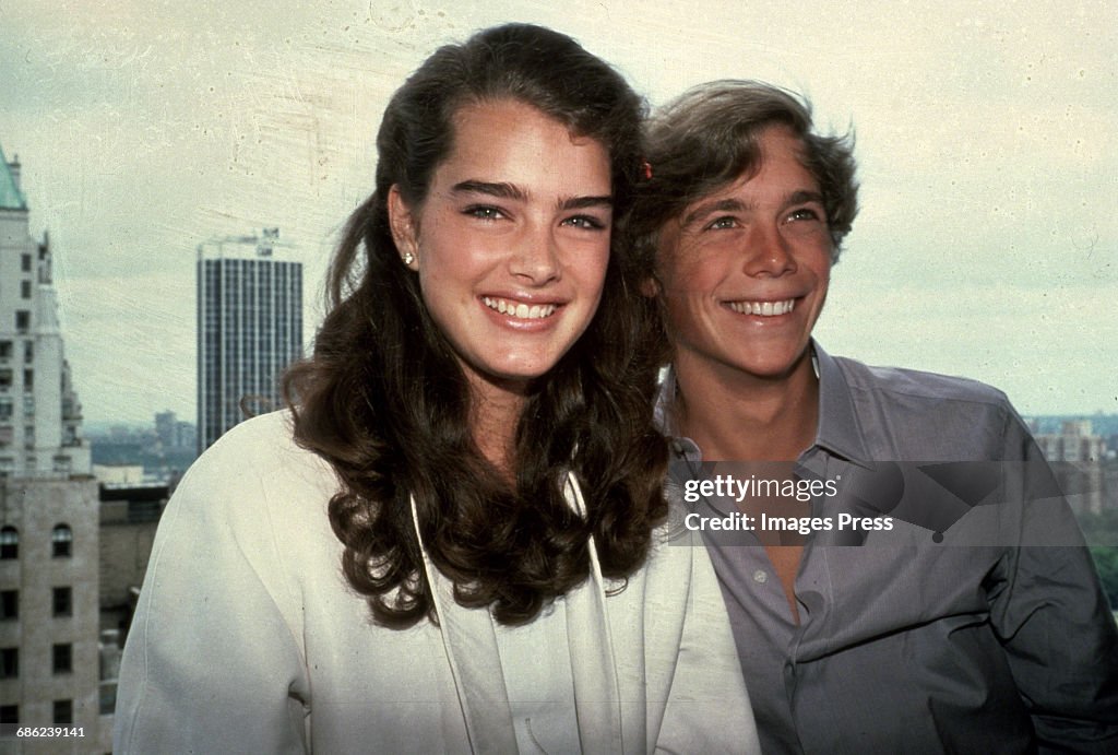 Brooke Shields and "Blue Lagoon" co-star Christopher Atkins...