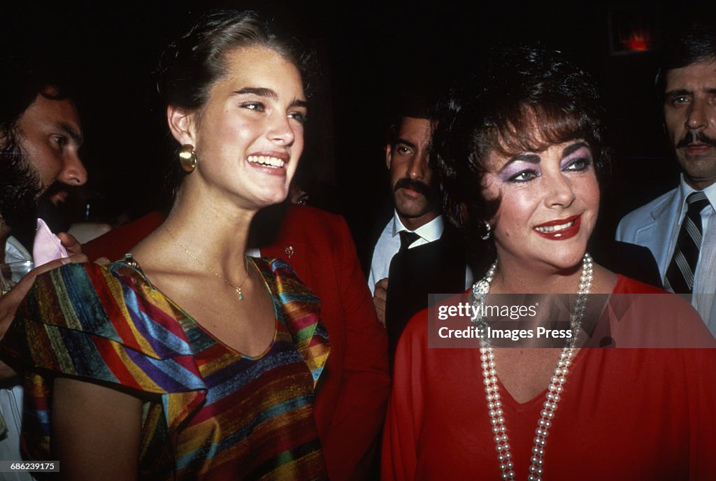 Brooke Shields and Elizabeth Taylor...